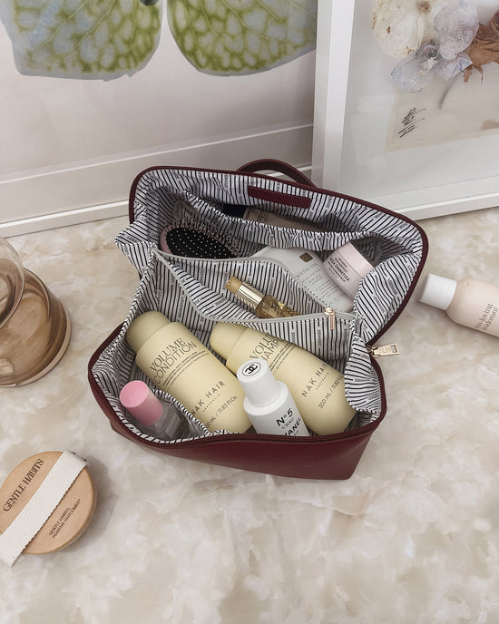 Orion Cosmetic Case - Burgundy