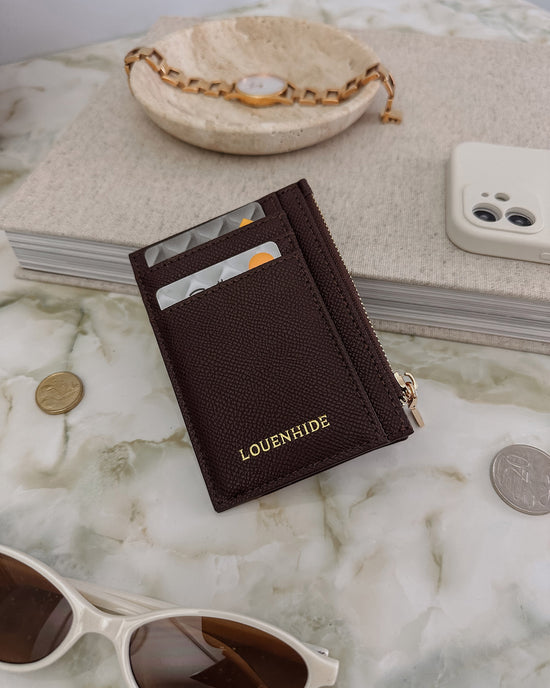 Cara Cardholder - Chocolate
