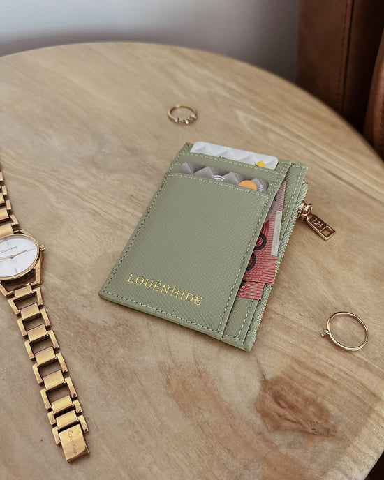 Cara Cardholder - Sage Green