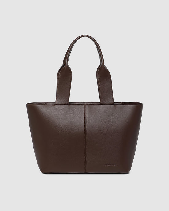 Henley Tote Bag - Chocolate