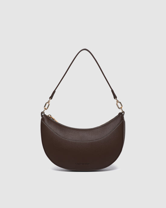 Claudia Shoulder Bag - Chocolate