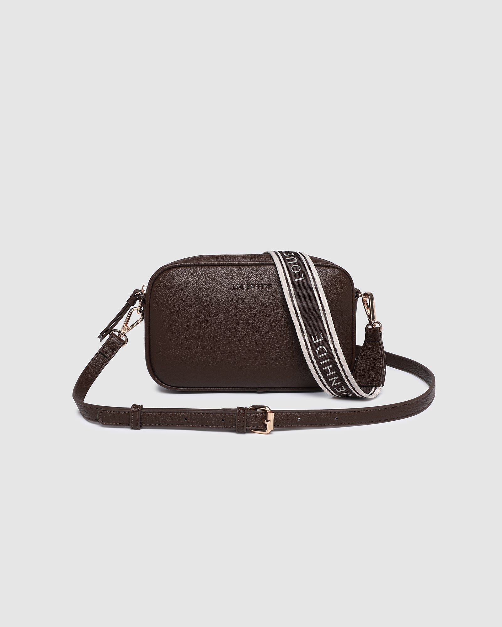  ★Bianca Crossbody Bag ボディバッグ Buy The Bianca Crossbody Bag - Chocolate Online – Louenhide