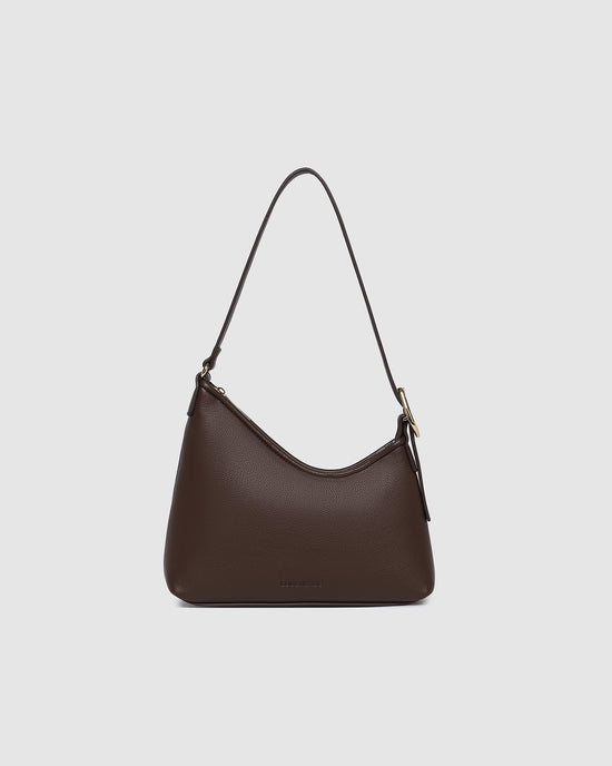 Amelia Shoulder Bag - Chocolate