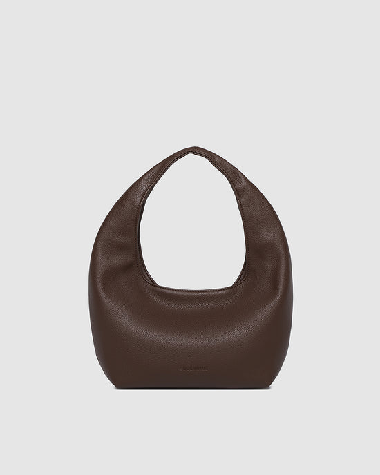 Mini Monaco Shoulder Bag - Chocolate