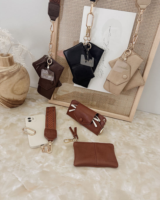 Ziggy Accessory Bundle - Saddle Cognac