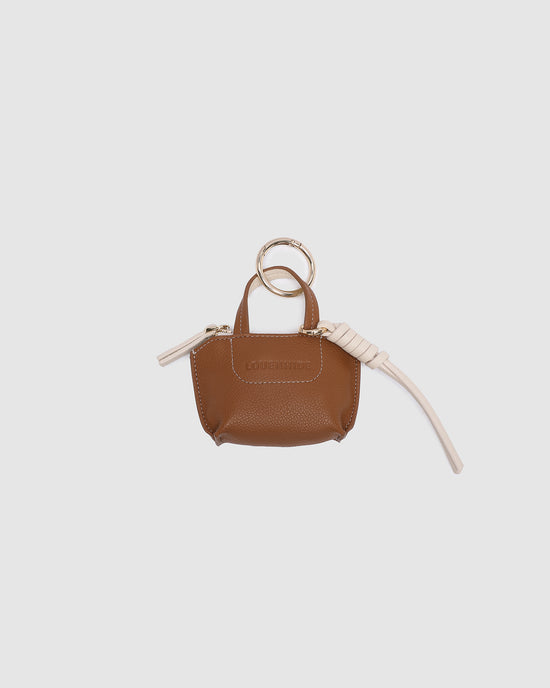 Gina Bag Charm - Tan
