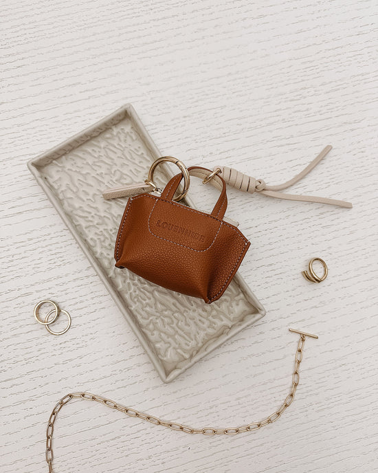 Gina Bag Charm - Tan