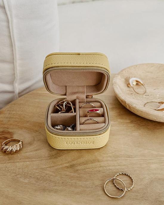 Tottie Jewellery Box - Butter Yellow