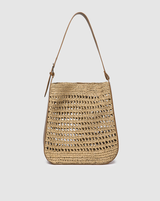 Louisa Shoulder Bag - Natural Tan