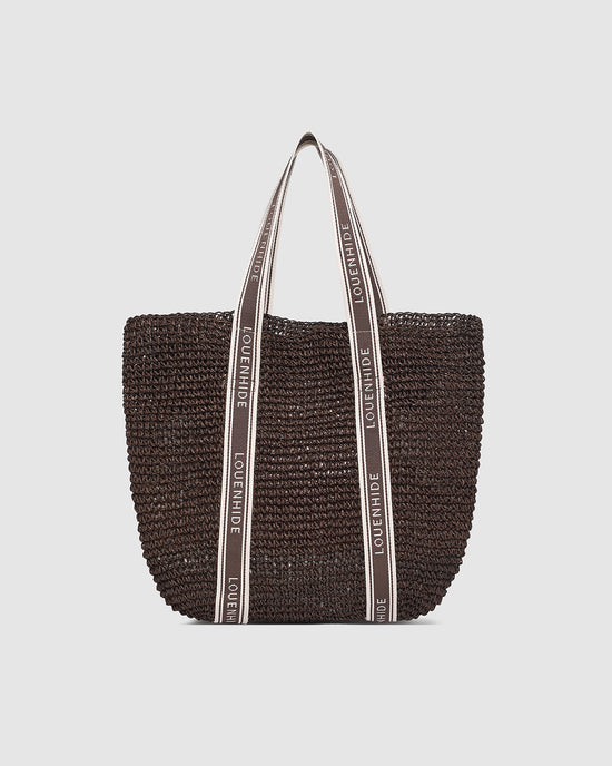 Bali Beach Bag - Chocolate