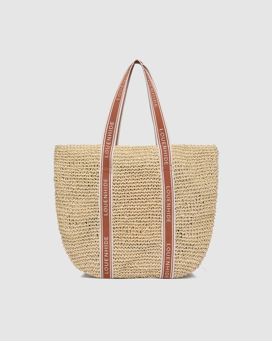 Bali Beach Bag - Natural Tan