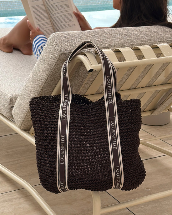 Bali Beach Bag - Chocolate