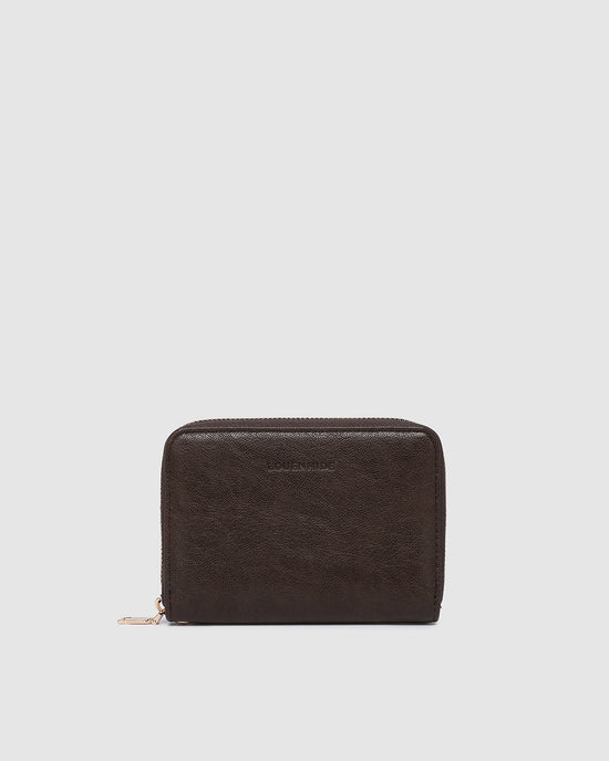 Eden Wallet - Saddle Chocolate