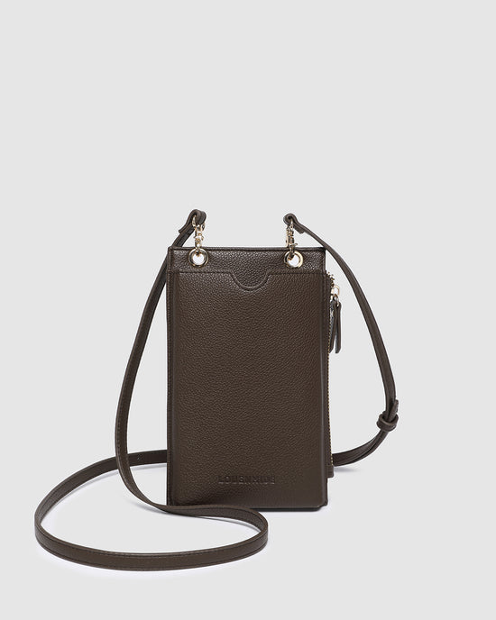 Suki Phone Bag - Chocolate
