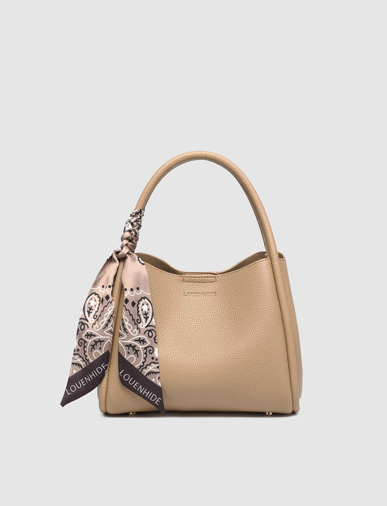 Steffie Mini Tote Bag - Biscuit