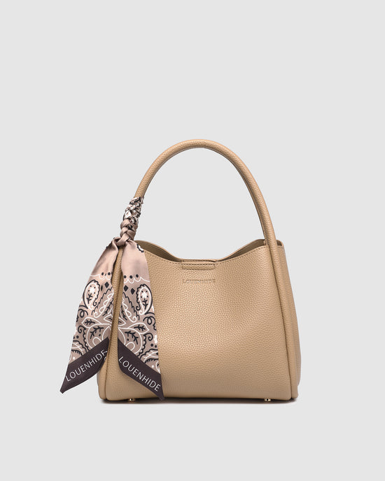 Steffie Mini Tote Bag - Biscuit