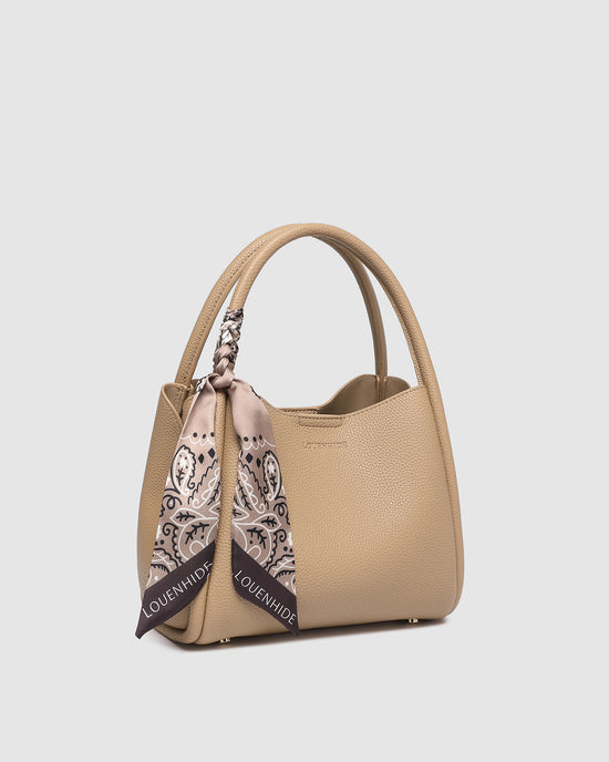 Steffie Mini Tote Bag - Biscuit
