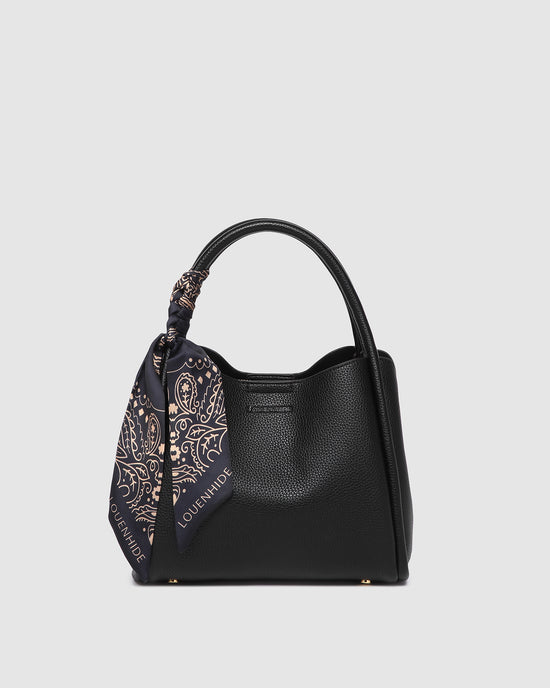 Steffie Mini Tote Bag - Black