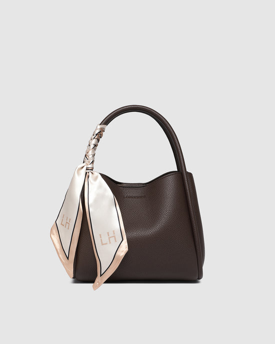 Steffie Mini Tote Bag - Chocolate