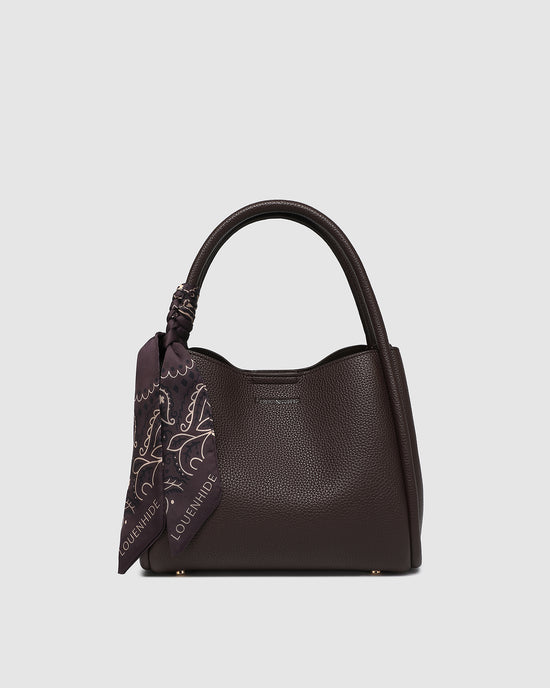 Steffie Mini Tote Bag - Chocolate