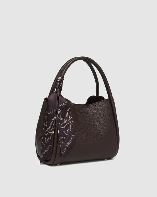 Steffie Mini Tote Bag - Chocolate