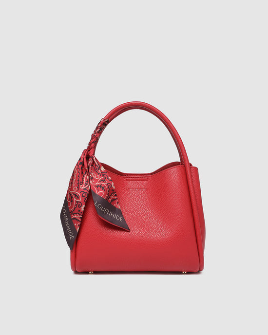Steffie Mini Tote Bag - Red