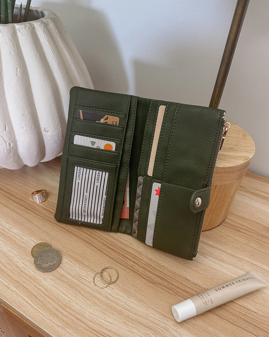 Stella Wallet - Olive