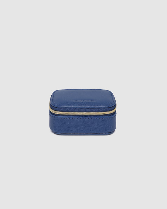 Suzie Jewellery Box - Steel Blue