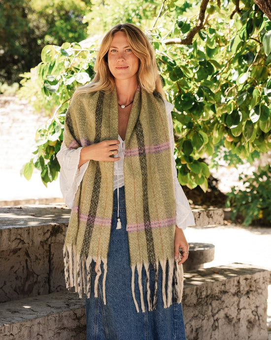 Bristol Scarf - Pistachio