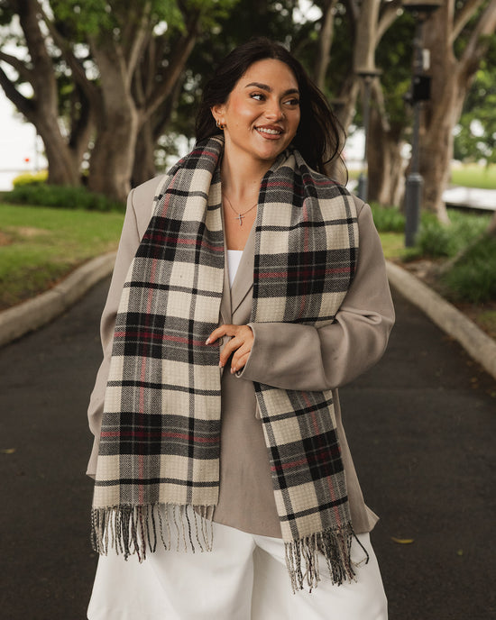 Essex Scarf - Charcoal