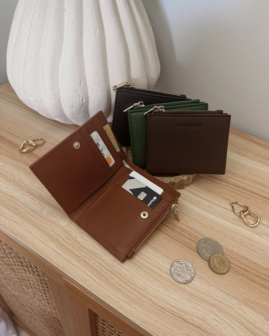 Lily Wallet - Chocolate