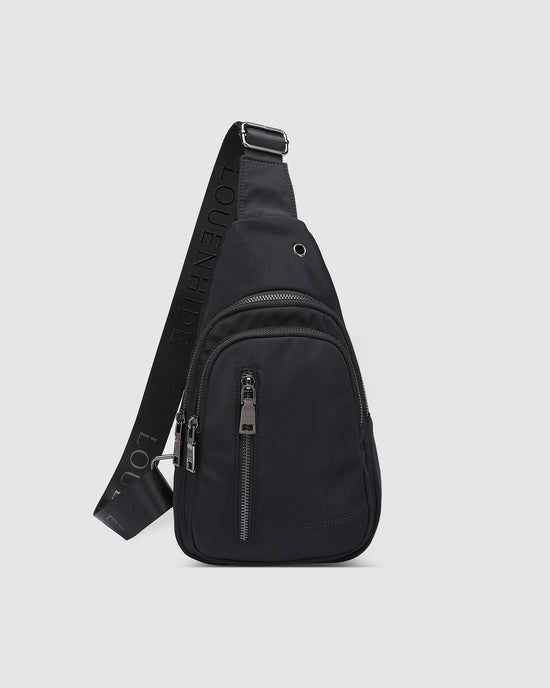 Boyd Nylon Sling Bag - Black