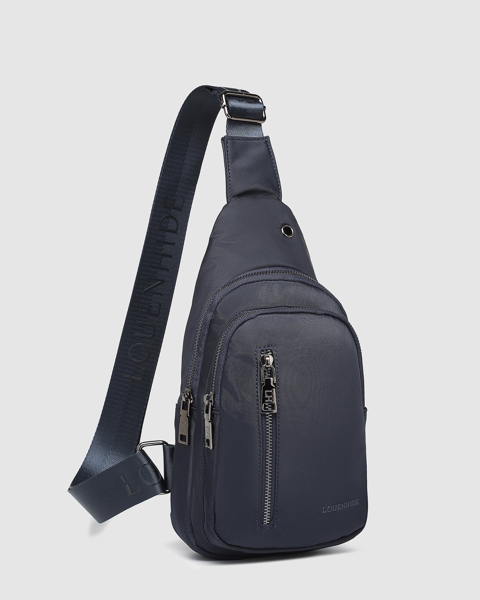 Boyd Nylon Sling Bag - Chocolate