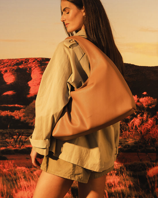 Monaco Shoulder Bag - Toffee