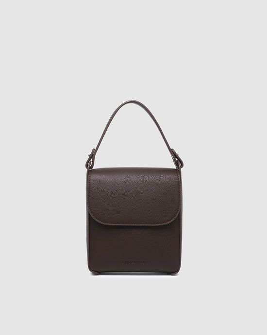 Bessie Crossbody Phone Bag - Chocolate