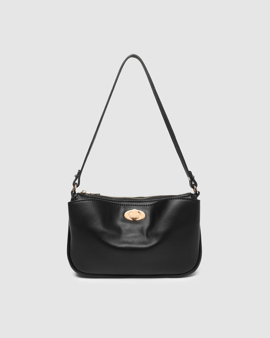 Greta Shoulder Bag - Black