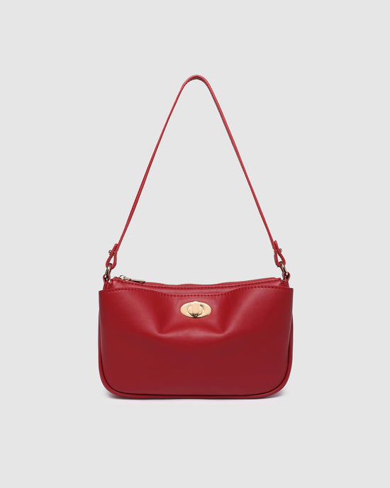 Greta Shoulder Bag - Red