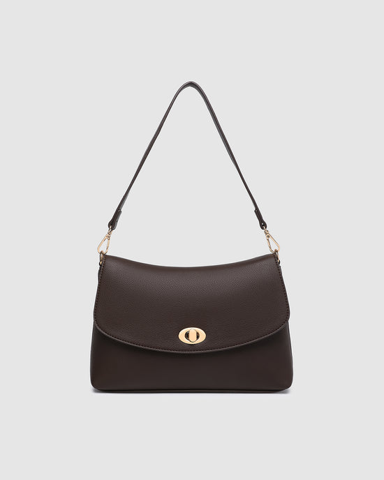 Nisha Shoulder Bag - Chocolate