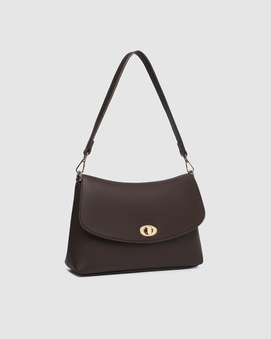 Nisha Shoulder Bag - Chocolate