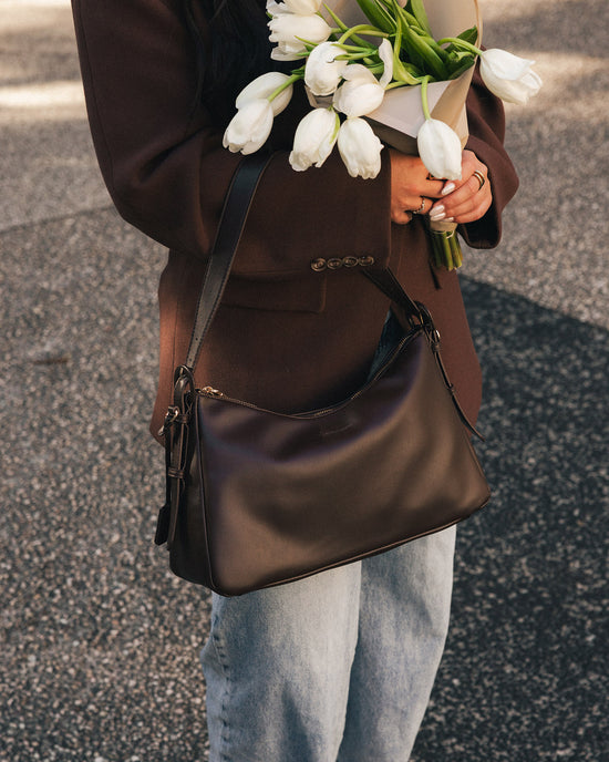 Roxanne Shoulder Bag - Chocolate