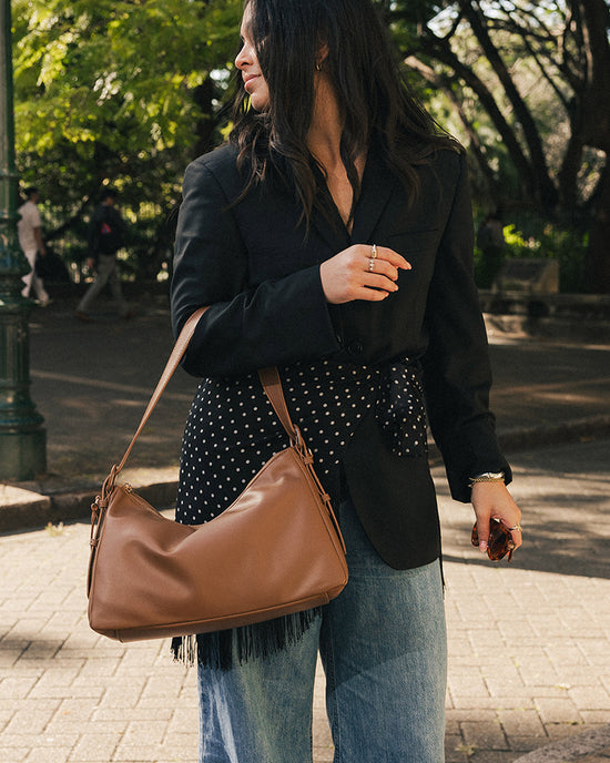 Roxanne Shoulder Bag - Toffee