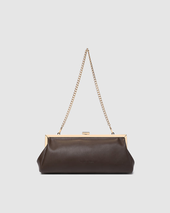 Maya Clutch - Chocolate
