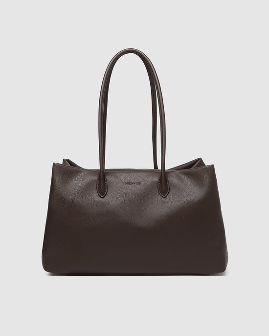Leon Tote Bag - Chocolate