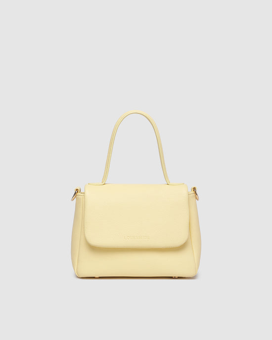 Connie Top Handle Bag - Butter Yellow