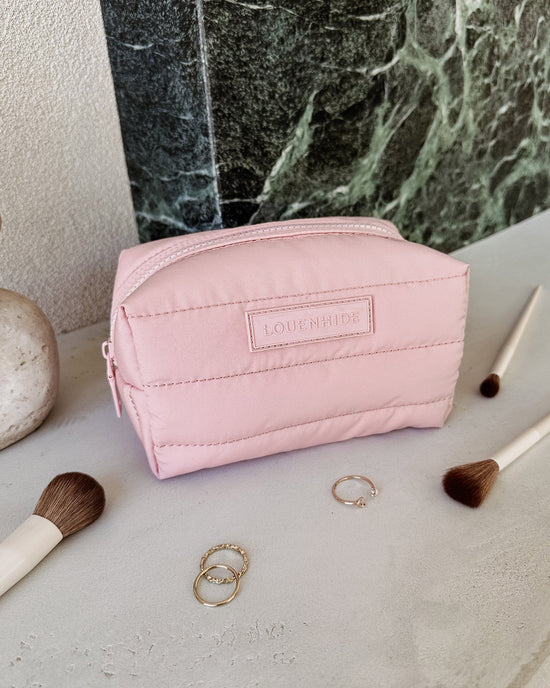 Santi Makeup Bag - Baby Pink