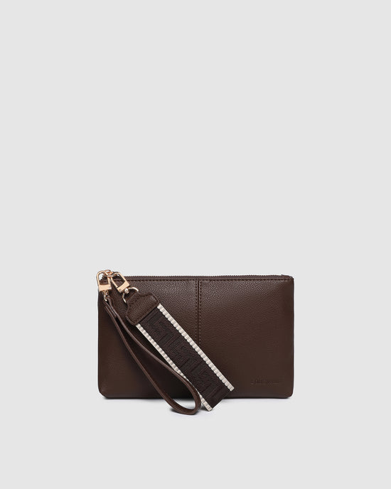 Mimi Clutch - Chocolate
