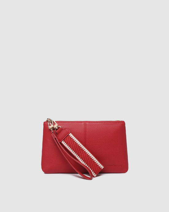 Mimi Clutch - Red