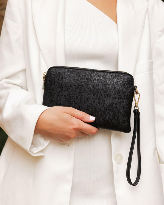 Poppy Clutch - Black