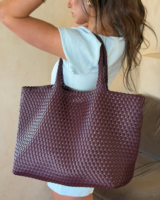 Astrid Tote Bag - Plum