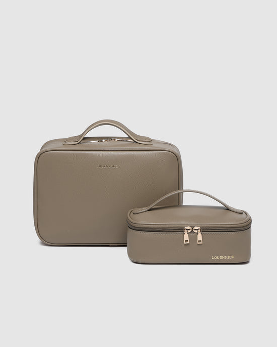 Georgie & Fifi Cosmetic Set - Coffee